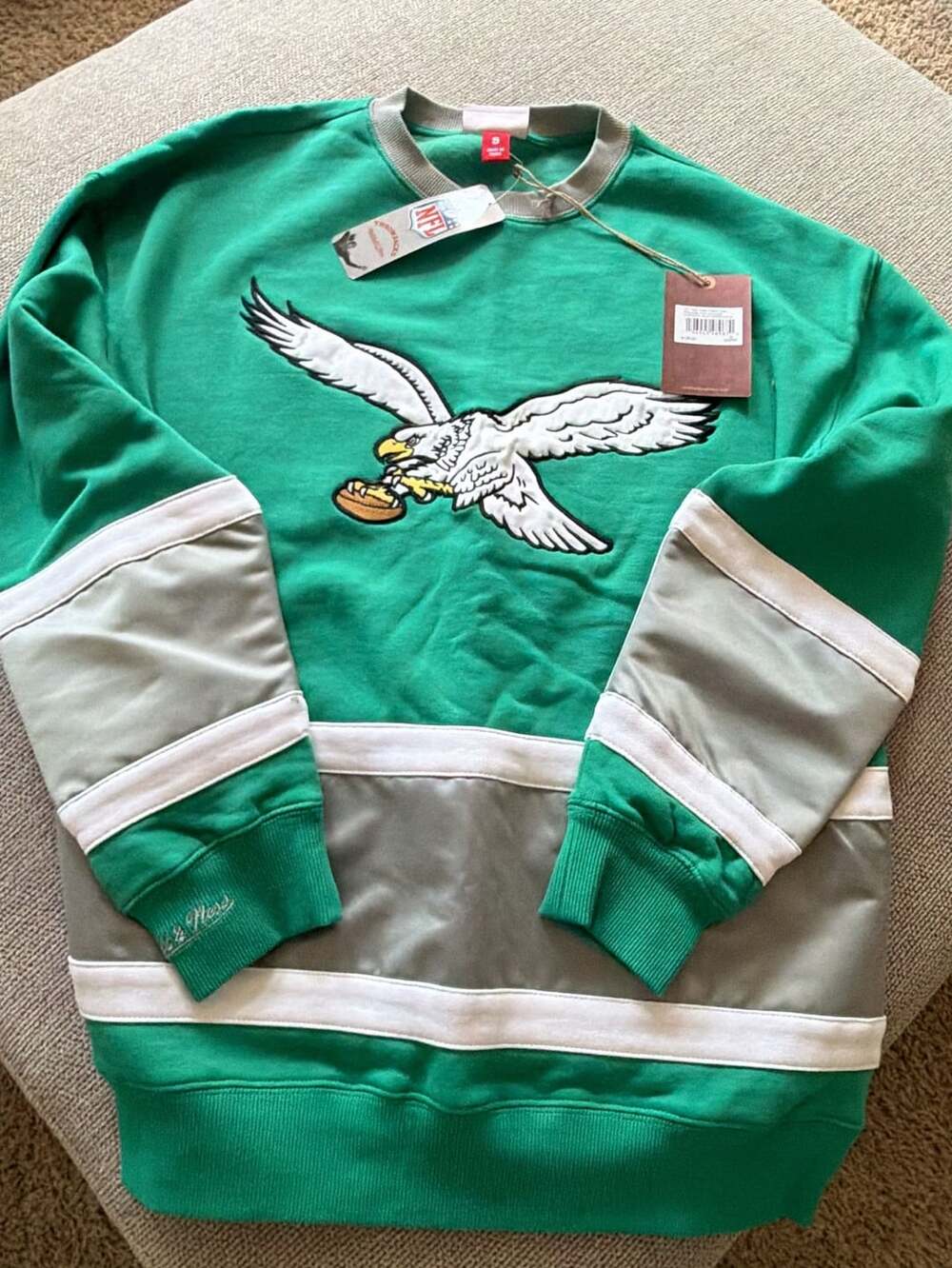Mitchell & Ness Philadelphia Eagles Sports Fan Sweatshirts for sale